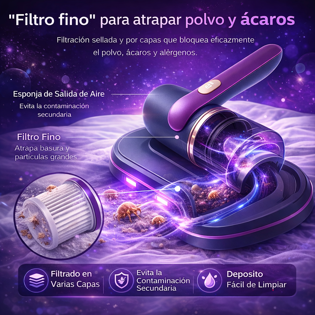 Aspiradora Anti Ácaros
